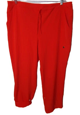 Nuevo con etiquetas Talla 3, (XL) Zenergy Neema Flame Scarlet Convertible Pantalones Cortos Foto 1 de 4