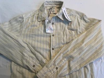 Urban Outfitters BDG Corduroy Striped Button-up Shirt Men's S NWT - Image 1 of 4