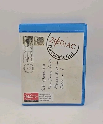 Zodiac Director’s Cut (Blu-Ray, 2007) Robert Downey Jr - Region Free + Free Post - Image 1 of 4