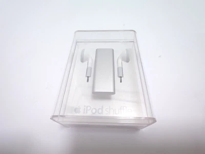 Apple iPod shuffle 3rd Generation 4GB Silver BRAND NEW, NOT FAKE CHINESE - Image 1 of 4