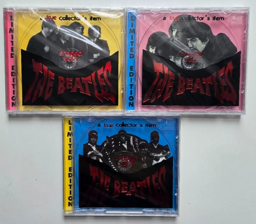The Beatles - Shaped Vol. 1, 2 & 3 – 3 x Shaped CD Set NEW & SEALED - Image 1 of 4