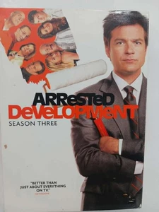 Arrested Development Season 3 DVD 2006 Comedy Jason Bateman - Picture 1 of 2
