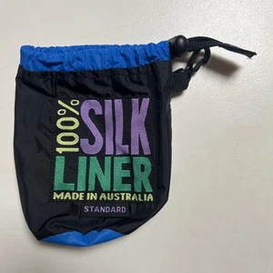 Sea To Summit Travel Liner 100% Silk Sleeping Bag Camping Outdoor Lightweight - Picture 1 of 9