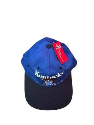 NUEVO NUEVO CON ETIQUETAS HOMBRES University of Kentucky Wildcats Snapback Vintage NCAA Gorra de Baloncesto Foto 1 de 4