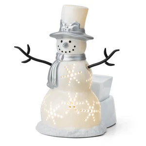 Sparkling Snowman Scentsy Warmer - Picture 1 of 5