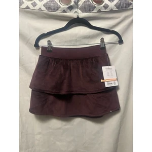 NWT Athleta Girl Youth Kid Feelin Great Skirt Sherpa Size 8/10 Purple - Picture 1 of 6