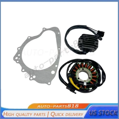 NUEVO Juego de juntas rectificadoras reguladoras de estator generador para Suzuki GS500F 2004-2009 Foto 1 de 4