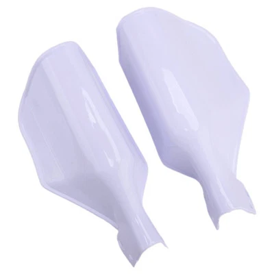 1 пара белых щеток для защиты рук подходит для Yamaha XT350 TENERE XTZ750 TT350 пластик - Изображение 1 из 4