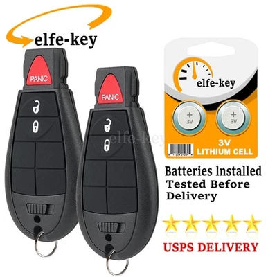 2X For Dodge Ram Remote Key Fob 3B M3N5WY783X 1500 2500 3500 2009 2010 2011 2012 - Image 1 of 4