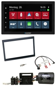 Blaupunkt Lenkrad Bluetooth DAB 2DIN USB Autoradio für Citroen C2 C3 Berlingo Ju - Bild 1 von 11
