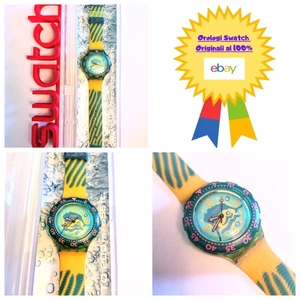 Swatch Scuba Nuovo Swordfish SDG101 1993 Vintage Orologio da polso Anni 90 - Imagen 1 de 9