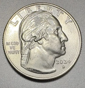 2024 Error Quarter In Cod We Trust Rev Pauli Murray Hope. Uncirculated Quarter. - Picture 1 of 2