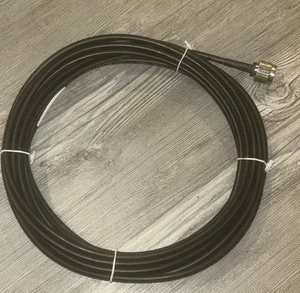 Times Microwave Systems 30 ft LMR-240 LMR240 Coax Cable SMA Male to N Male - Zdjęcie 1 z 6