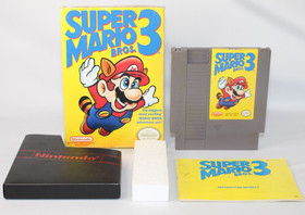 Super Mario Bros. 3 NES Nintendo completo CIB! Autentico e testato! Bello!