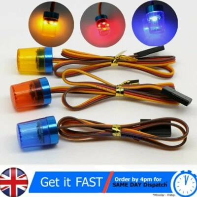 Ultra Bright LED Lights Flashing Rotating Light For RC Car Crawlers - Colours