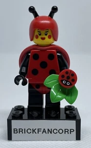 LEGO CMF Series 21 Ladybug Girl Minifigure with Accessories (col377) [71029] - Picture 1 of 2