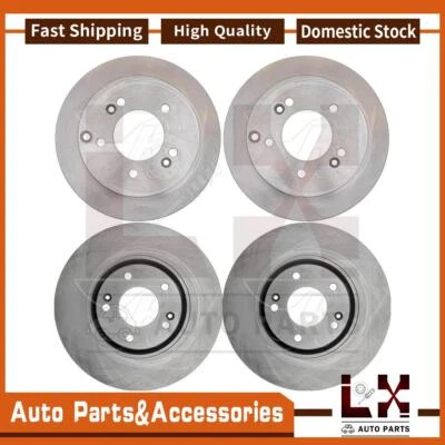 Raybestos Frenos Disco Rotor Delantero Trasero 4 Se Adapta a Hyundai XG350 2003 2004 2005 Foto 1 de 4