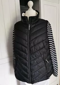 *Esprit* NEU Leicht Steppweste Gr. 48 black Plus Size Curvy - Bild 1 von 5