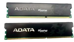 ADATA 4GB RAM (2x2GB) PC3-12800 DDR3-1600 GAMING SDRAM AX3U1600GB2G9-2G - Picture 1 of 2