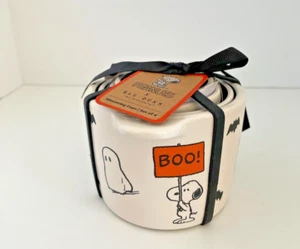 Rae Dunn Snoopy Peanuts Halloween Measuring Cups Set of 4 NWT - Picture 1 of 6