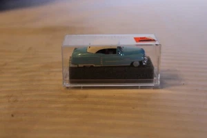 HO Scale Praline, 1954 Cadillac Cabriolet 2 Door, Blue & White, #3404 - Picture 1 of 3