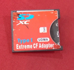 SD SDHC SDXC to CF Card Adapter Compact Flash Type I card adapter Converter - Picture 1 of 3