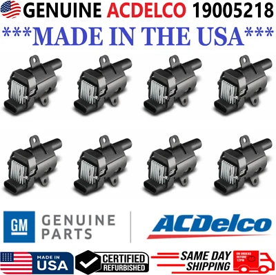 GENUINE ACDELCO Ignition Coils For 1999-2007 GMC Chevrolet Cadillac V8, 19005218 - Image 1 of 4