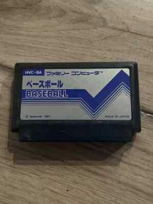 Baseball: Black Cartridge (Nintendo Famicom FC NES, 1983) CART ONLY - Image 1 of 2