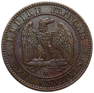 2 Centimes NAPOLÉON III 1856 MA - Picture 1 of 2