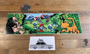 Strangelove Skateboards X Todd Bratrud Smurfs Gargamel sticker 420 - Picture 1 of 1
