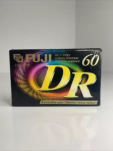 Fuji DR 60 Cassette Tape IECI /Type I Brand New & Sealed Blank - Picture 1 of 5