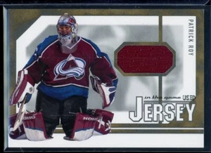 2003-04 ITG Usado Serie Signature Camisetas Oro #33 Patrick Roy **/10 - Imagen 1 de 2