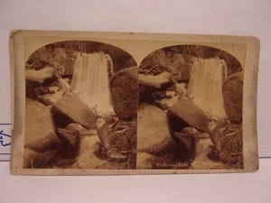 VINTAGE STEREOVIEW FOTOKARTE - MINNEHAHA FALLS, PIKE'S PEAK TRAIL, COLORADO - Bild 1 von 10
