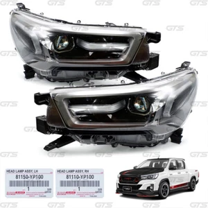 Set Projector Head Lamps Lights Fits Toyota Hilux Revo M70 80 Facelift 2020 2021 - Picture 1 of 8