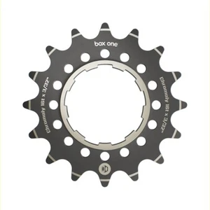 BOX ONE CHROMOLY BMX SINGLE SPEED COG 1/2" x 3/32" x 16T BLACK - Picture 1 of 1