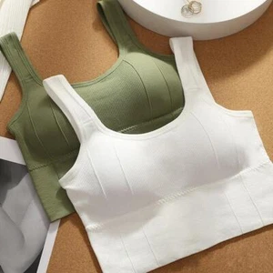 Women's Seamless Yoga Sports Bra | Breathable Shockproof Fitness Crop Top - Picture 1 of 14