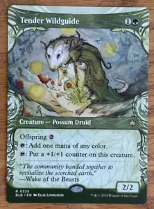 MTG Bloomburrow, Tender Wildguide - Borderless - Bild 1 von 1