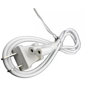 White 2 prong AC Wall Power Cord for Bose Sounddock Or White Playstation PS3,PS - Picture 1 of 3