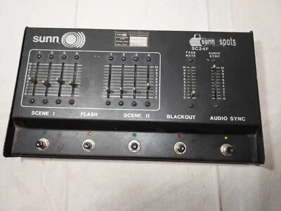 Sunn Spots SC24F Lighting Control Console - Dimmer / Mixer (A6) - Image 1 of 4