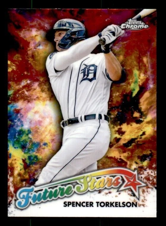 2023 Topps Chrome Future Stars #FS6 Spencer Torkelson Tigers - Image 1 of 2