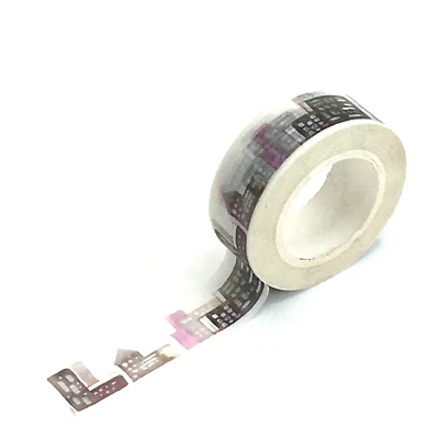 Cinta Washi Misty Buildings álbumes de recortes fabricación de tarjetas revistas basura collage Foto 1 de 3