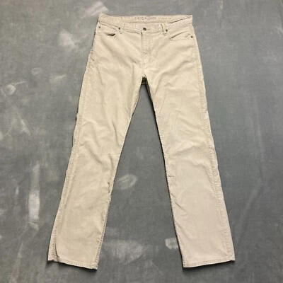 Dockers D3 Classic Fit Jeans Mens 36x34 Beige 100% Cotton Canvas - Image 1 of 4