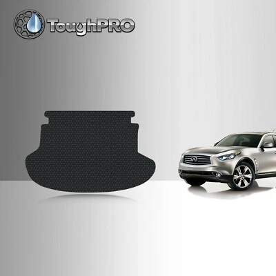 Alfombrilla de carga ToughPRO negra para Infiniti FX35 todo clima ajuste personalizado 2009-2012 Foto 1 de 4
