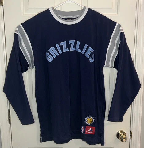 Memphis Grizzlies Majestic Exclusive Collection Long Sleeve Shirt Men’s Size L Cover
