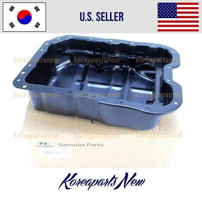 2.0L TURBO Engine Oil Pan 21510-2GPA0 ⭐OEM⭐ Hyundai Veloster N 2019-2022 - Image 1 of 2