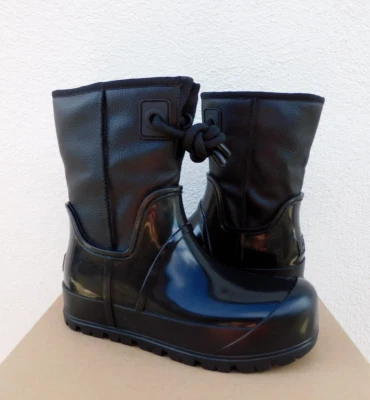 UGG RAINCLOUD LACE WATERPROOF WOOL LINED RAIN BOOTS, WOMEN US 10/ EUR 41 ~NIB - Image 1 of 4