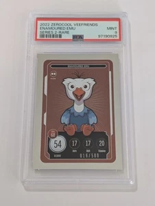 Enamored Emu VeeFriends Compete Collect Series 2 Rare /500 PSA 9 Mint - Picture 1 of 1