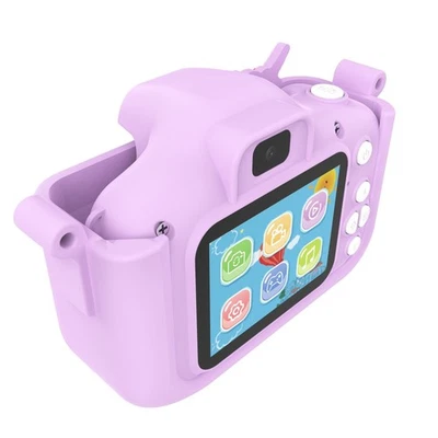 Child Friendly Mini Digital Camera 1080P HD with Puzzle Games and MP3 Player - Image 1 of 4