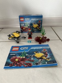 LEGO CITY: Deep Sea Diving Scooter (60090) with instructions and original box
