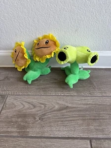 Plants vs Zombies Plüsch Doppel Sonnenblume und Erbsenschütze Fensterhänger LNC - Bild 1 von 6